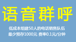 电话语音：群打群拨群呼 电话销售套餐